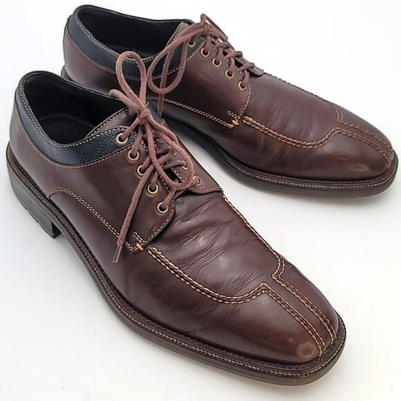 COLE HAAN RARE sz10 Country GOISER NORWEGIAN Split Toe Derby Oxford main image 8
